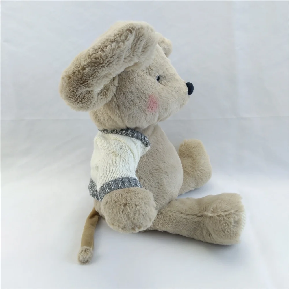 Wholesale Custom High Quality Kids Play Soft Toy Mouse Stuffed Plush Mouse Animal Electronic Music Toys