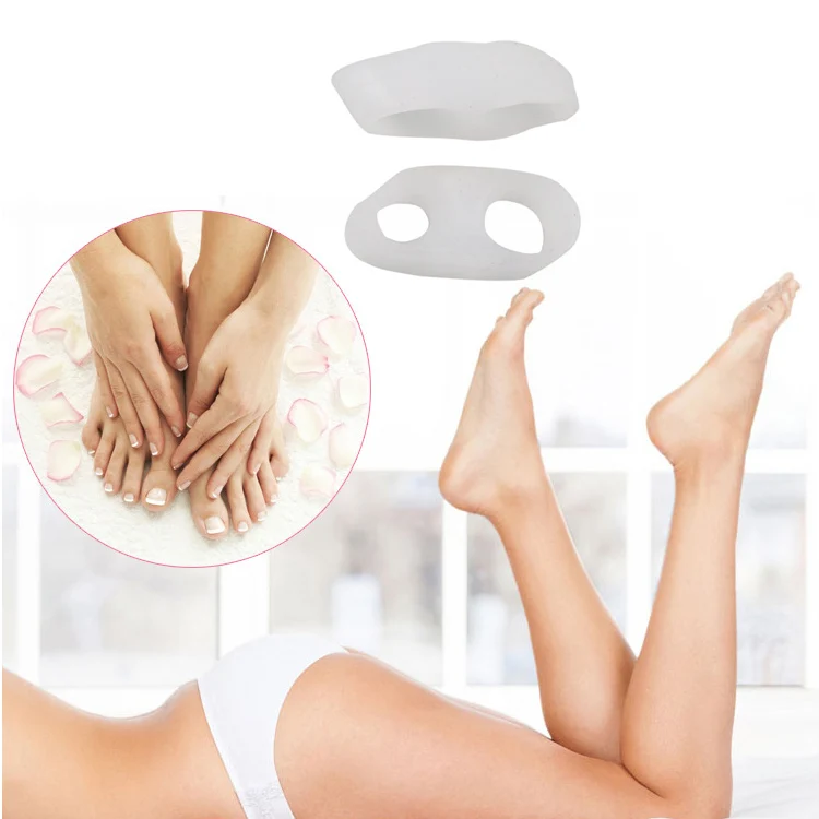 wholesale cheap price feet overlapping pinky toes hallux valgus silicone toe spreader