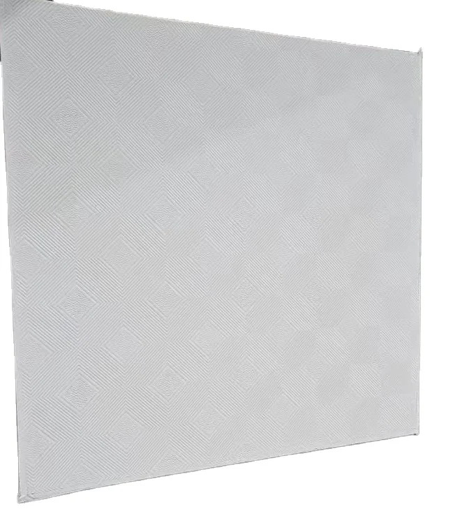2x2 Gypsum Board Suspended Pvc False Ceiling Tile