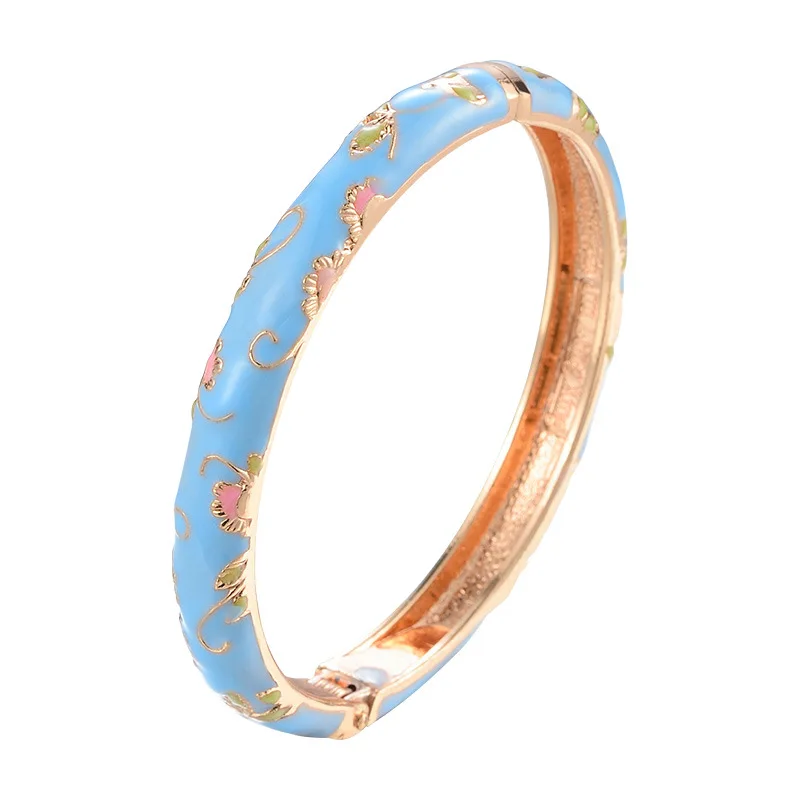 DAIHE Fashion Jewelry Bracelets & Bangles Hot Sale Jewelry Cloisonne silver Bracelets