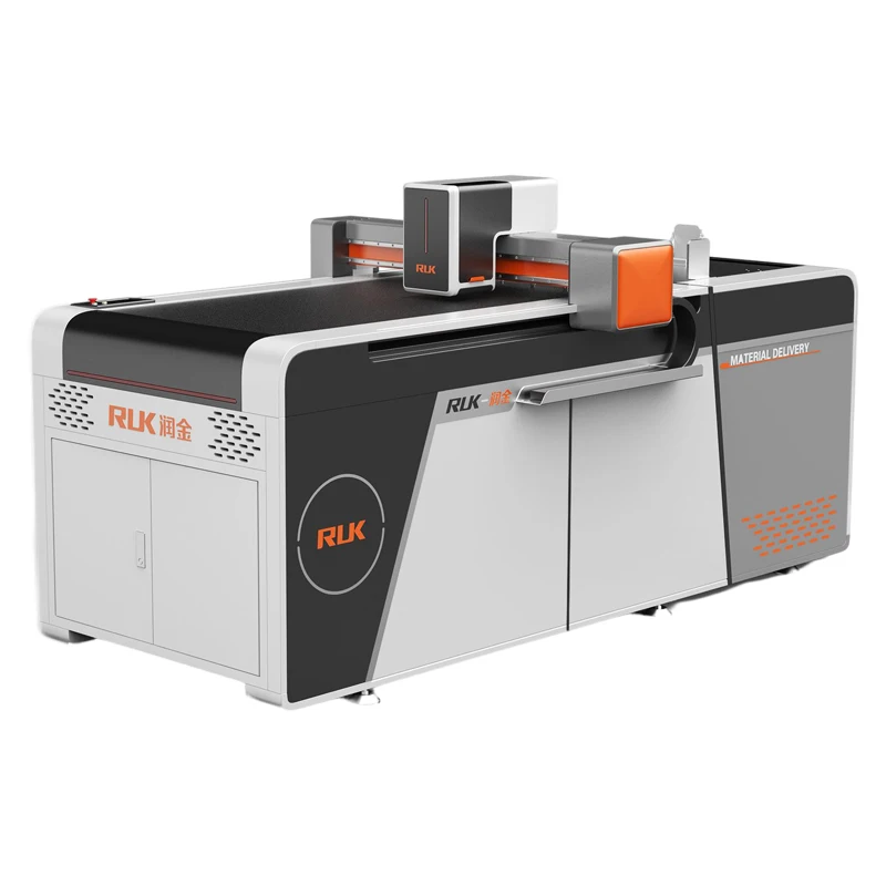Ruk cutting plotter  MKC Digital Die Cutter paper cutting machine automatic cardboard rotary die cut machine