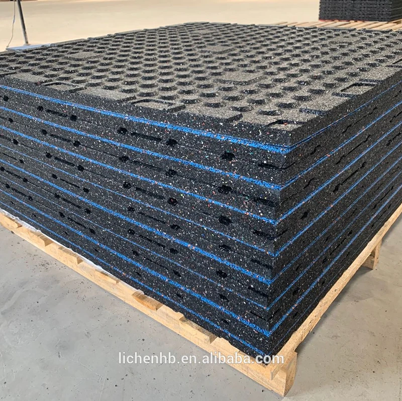 Floor Mats Interlocking Fitness Gym Floor Tile Non Slip Shock Proof Crossfit Rubber Sale Silicon Unisex Customized Anti Time SGS