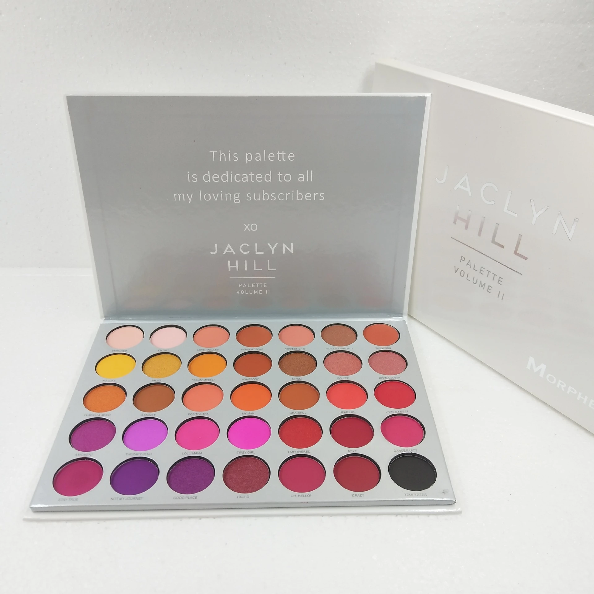 
New Murphy 35-Color Eyeshadow Upgraded Version Matte Pearlescent Candy Makeup Palette Bamboo Makeup Palette 