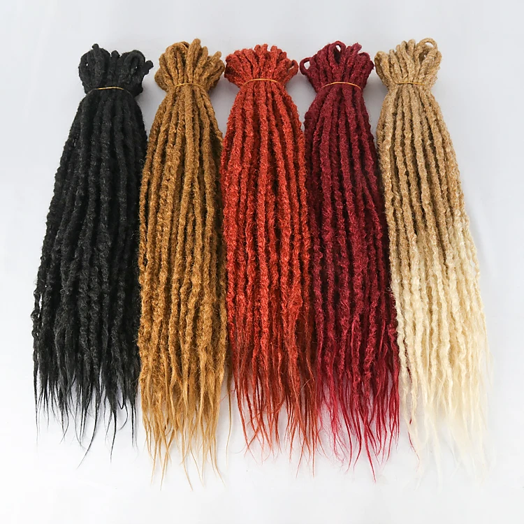 Julianna Wholesale Soft Dread Locks DreadLocs Synthetic Hair Soft Dreadlocks Extensions