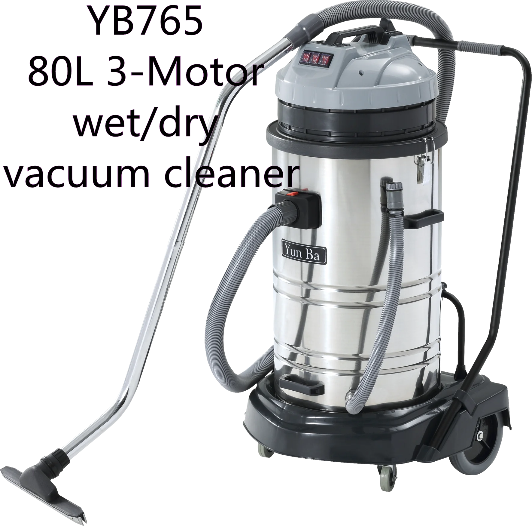 30L wet dry  straight tube vacuum cleaner with stainless steel tank vacuum cleaner for sale