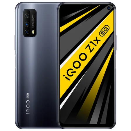 Original vivo iQOO Z1x 6GB 64GB 5G Mobile Phone SN 765G Celular 5000mAh Battery 120Hz 33W Charging Android Smartphone
