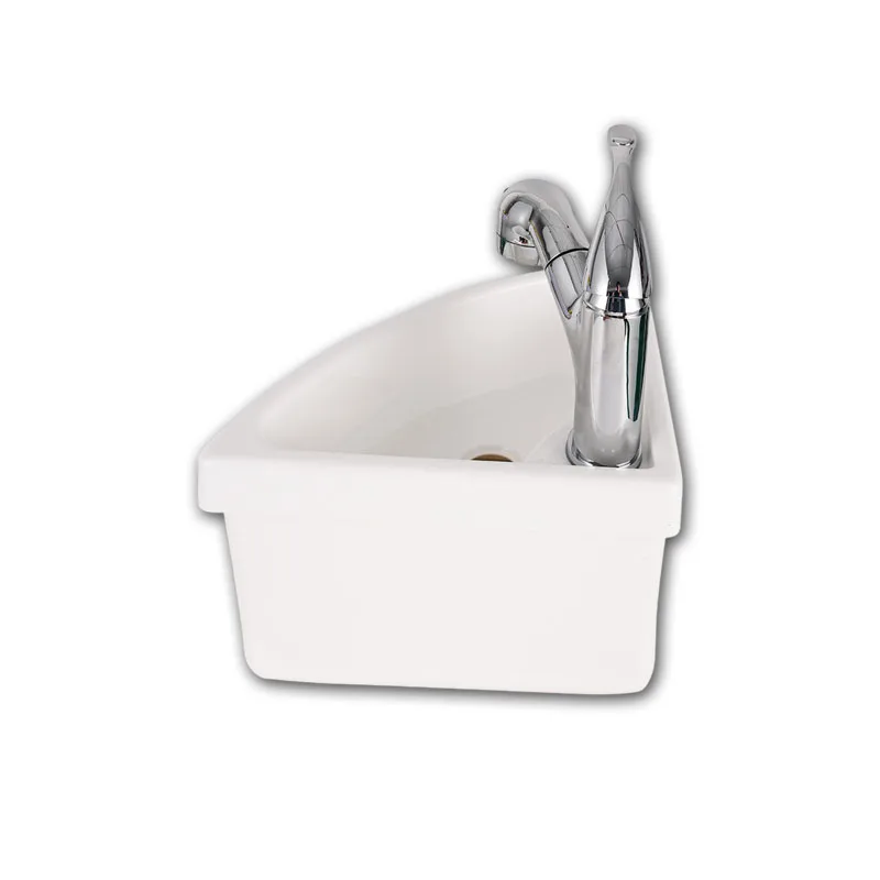 Affordable & Fast-Moving Space-Saving White PP Sink Easy-Clean with Stylish Design for RVs Boats Campervans & Temporary Shelters