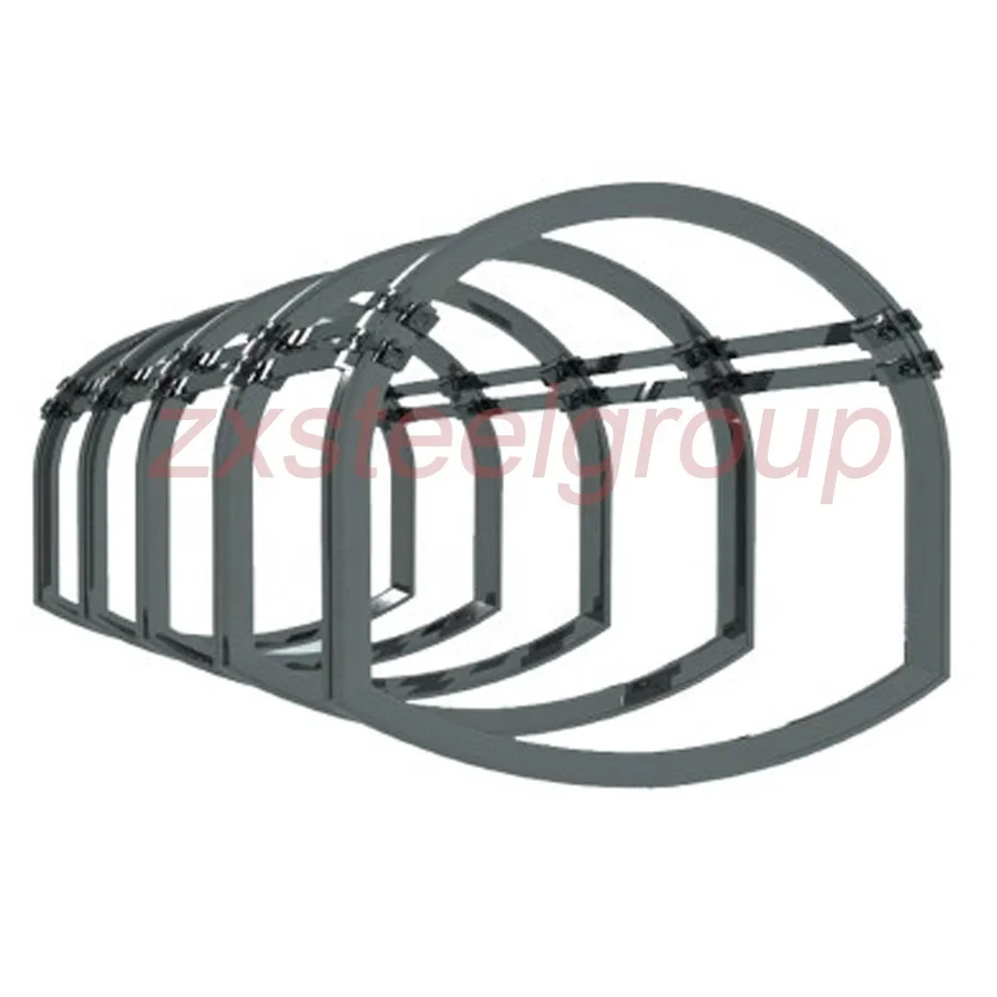Mining  Tunnel Arch Support U Shaped Steel Arches and Arch Clamps