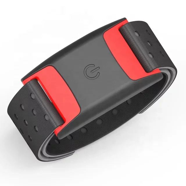 Newest waterproof BLE & ANT+ heart rate armband gym fitness tracker sport health sensor