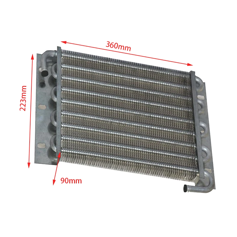 Aluminum tube car air conditioning radiator