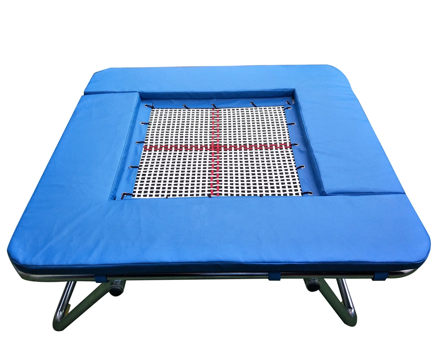 Factory Price Square Small Jumping Trampoline with Protective mat, Bungee Trampoline