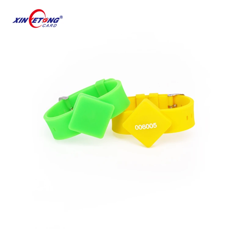 Rfid Chip Silicone Smart Bracelet Custom Waterproof Good Quality Rfid Wristband