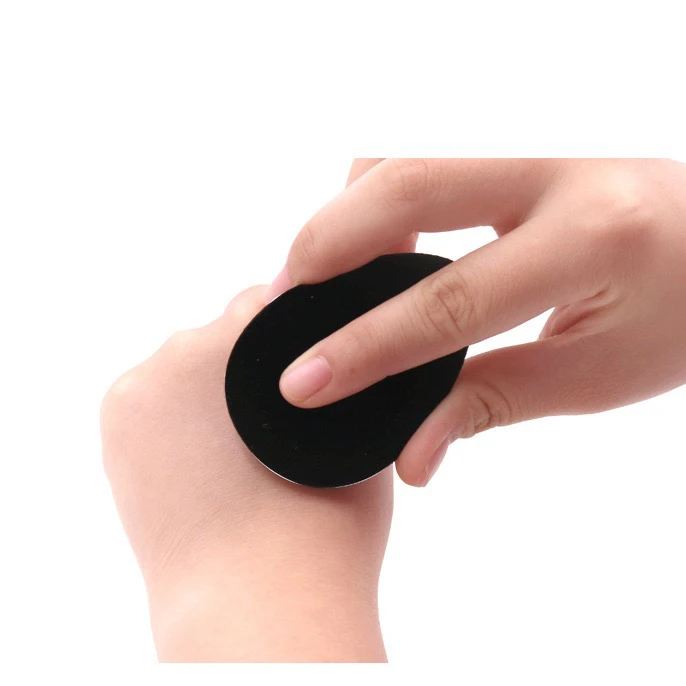 Silicone Microfiber Dual Use Foundation Puffs Powder Makeup Sponges No logo