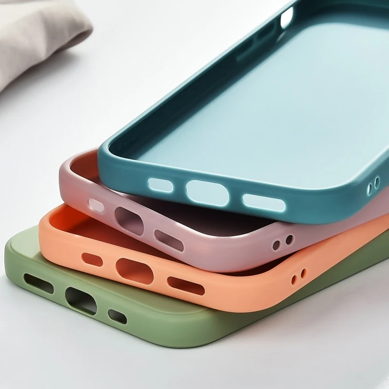  2021 образец чехол для мобильного телефона iPhone 12 Pro Max 6 7 дюйма мягкий сотового смартфона из ТПУ Apple