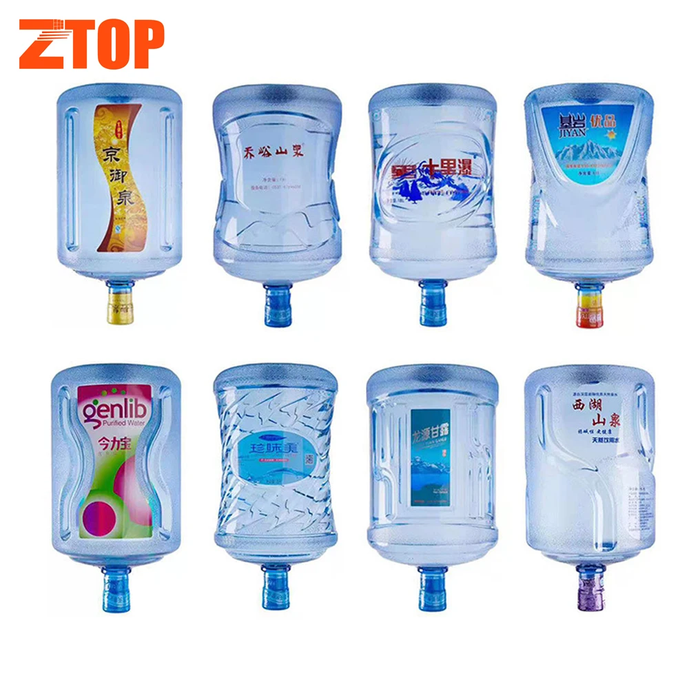 Wholesale 18 l 189l 19l 19 litter 20 ltr 5 Gallon Empty Blue Plastic Water Barrels