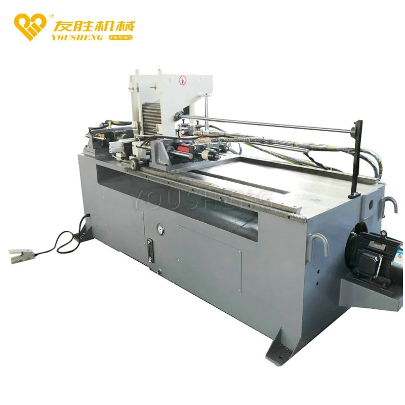 Chinese sales site stainless steel copper aluminum pipe auto loading pipe flaring machine