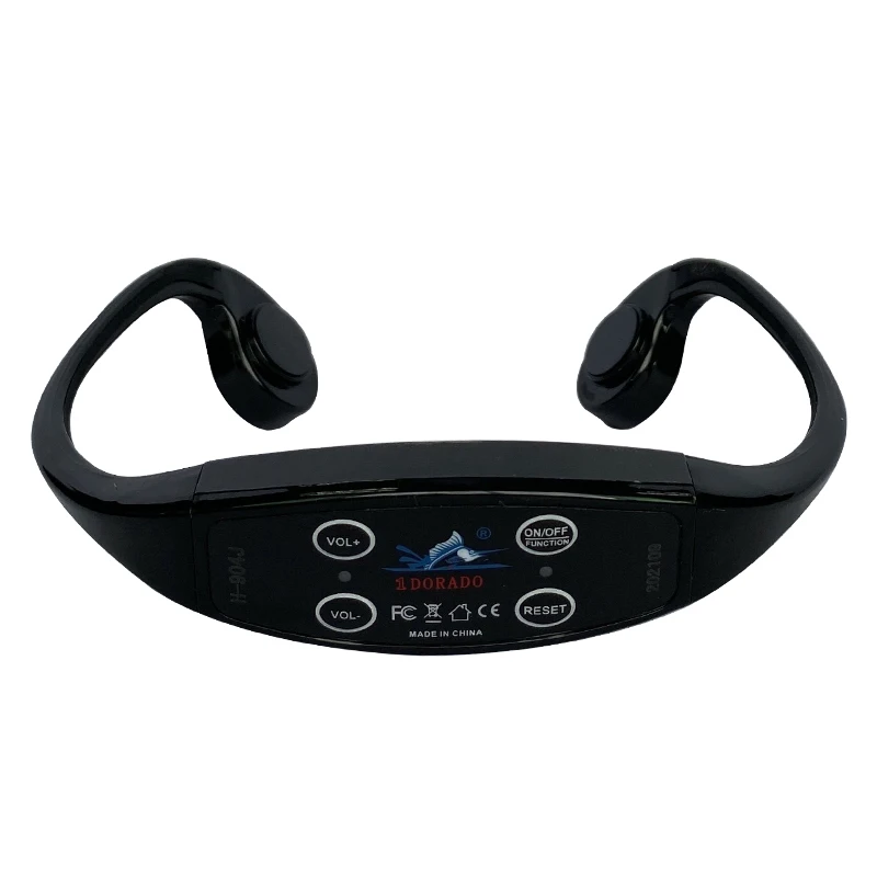 Waterproof Skiing Swimming Teaching Equipment Durable Snowboarding Swimmer Receiver Bone Conduction Headphone