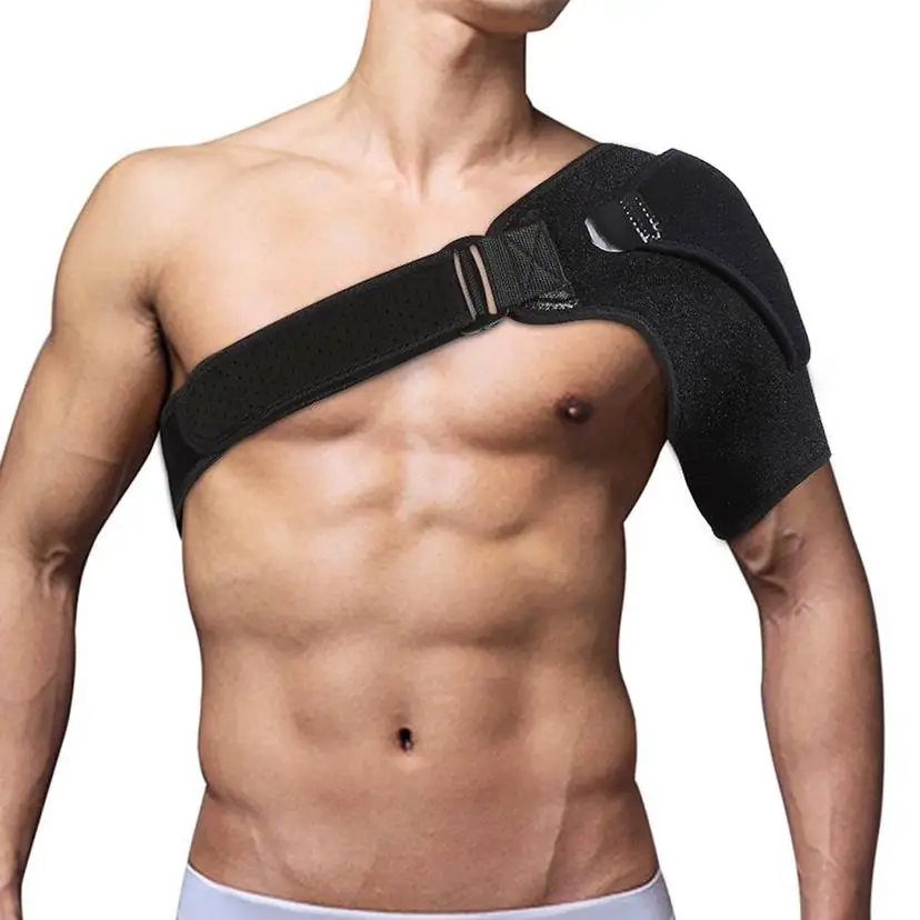 Good Quality Breathable Material Relief Shoulder Injuries And Tendonitis Adjustable Shoulder Support Neoprene Shoulder Brace
