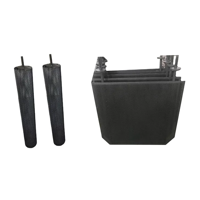 Ru-Ir Coated Platinized Platinum Electrode Titanium Mesh Anode MMO Tubular Anodes Platnized Coated Titanium Anode