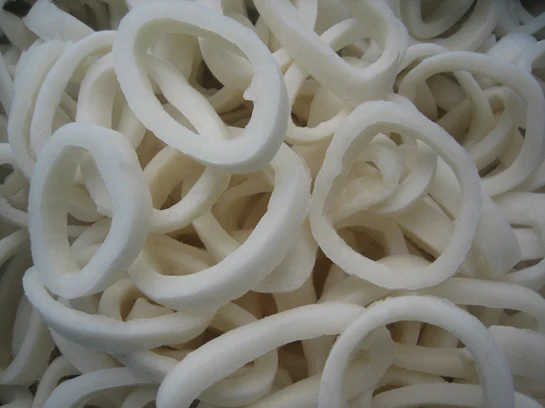 frozen seafood mix Gigas giant squid tentacle cut China Yantai seafood