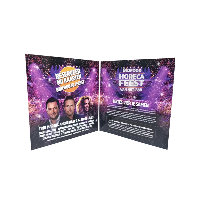 Christmas greeting card/Music christmas card