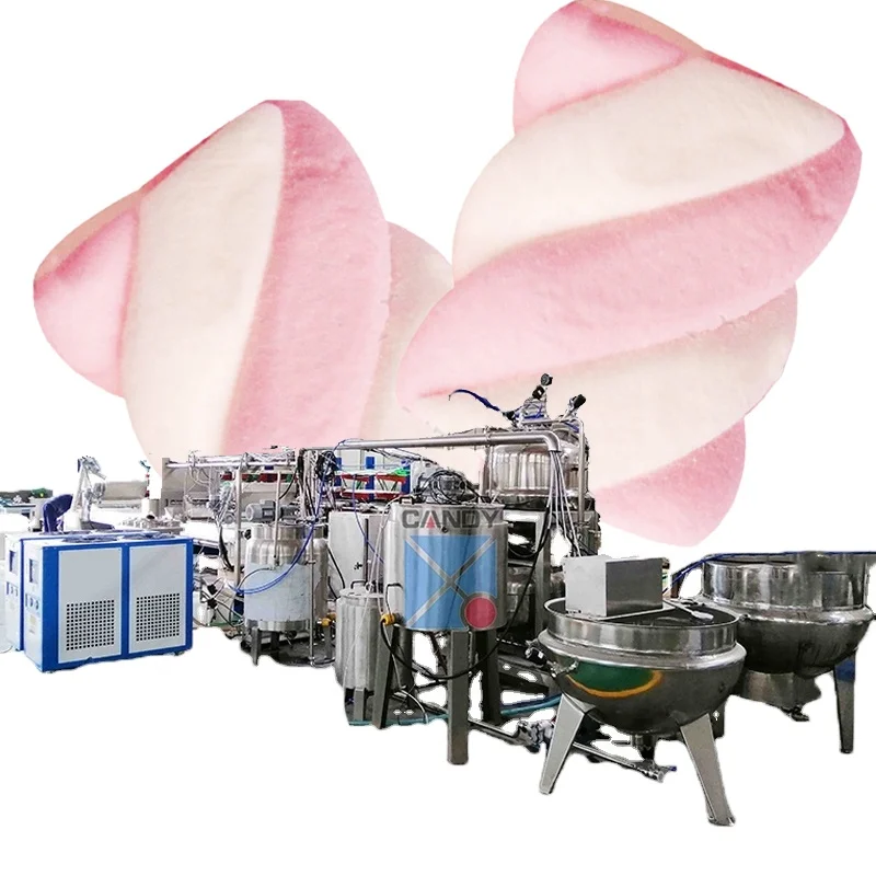 Professional Factory soft marshmallow production line