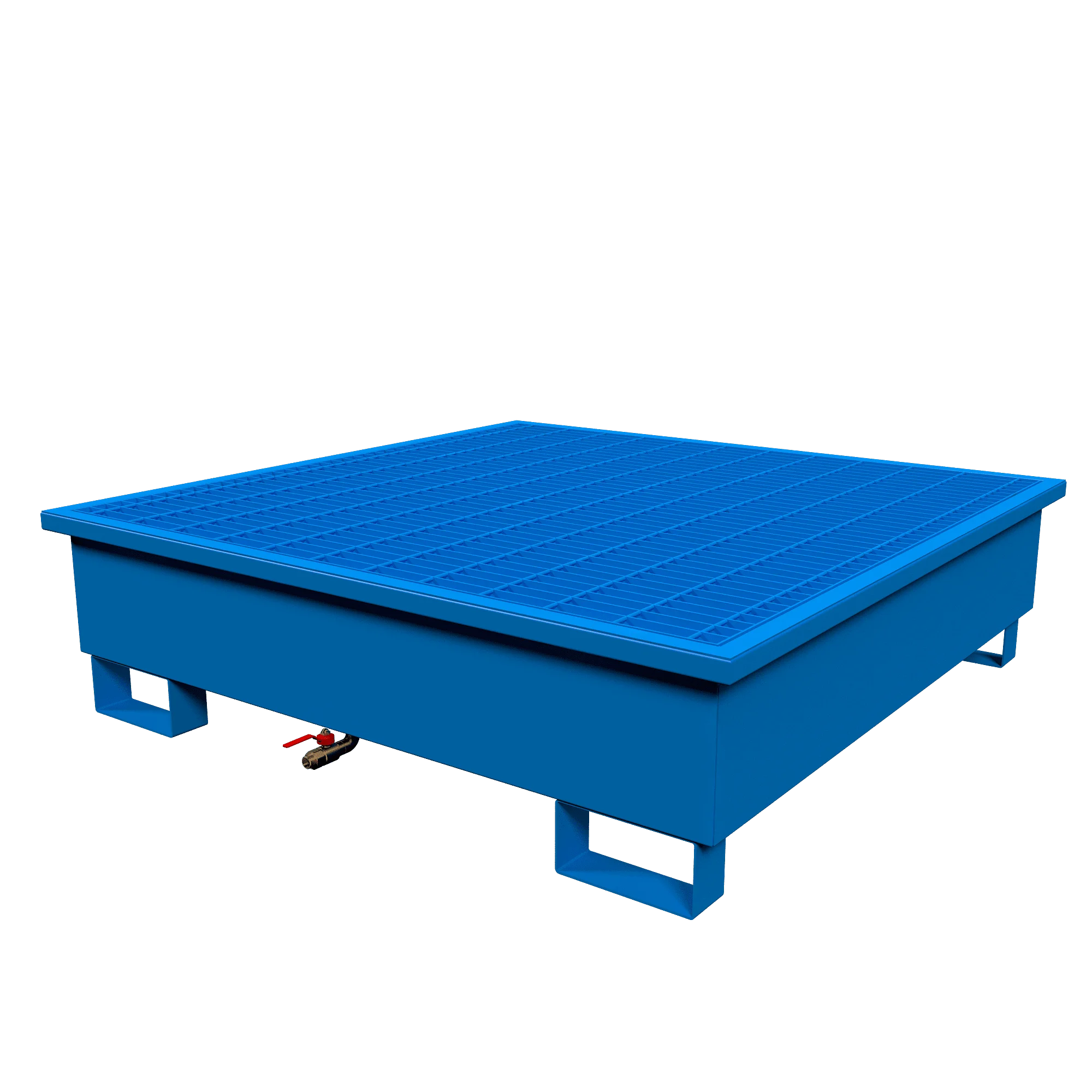 4 барабана, тяжелый поддон для нефтехимического хранения жидкостей, энергетическая промышленность