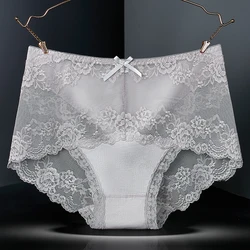 Ladies Sexy Underwear Women Sexy briefs Lace Panties women27s panties For Female Brief Transparent Breathable Cotton Lining
