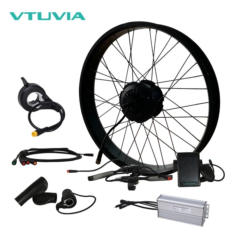 Wholesale 48V 1000w-8000w bike kit  bike electricebike conversion kit with 7 speed 13Ah battery brushless geared hub motor