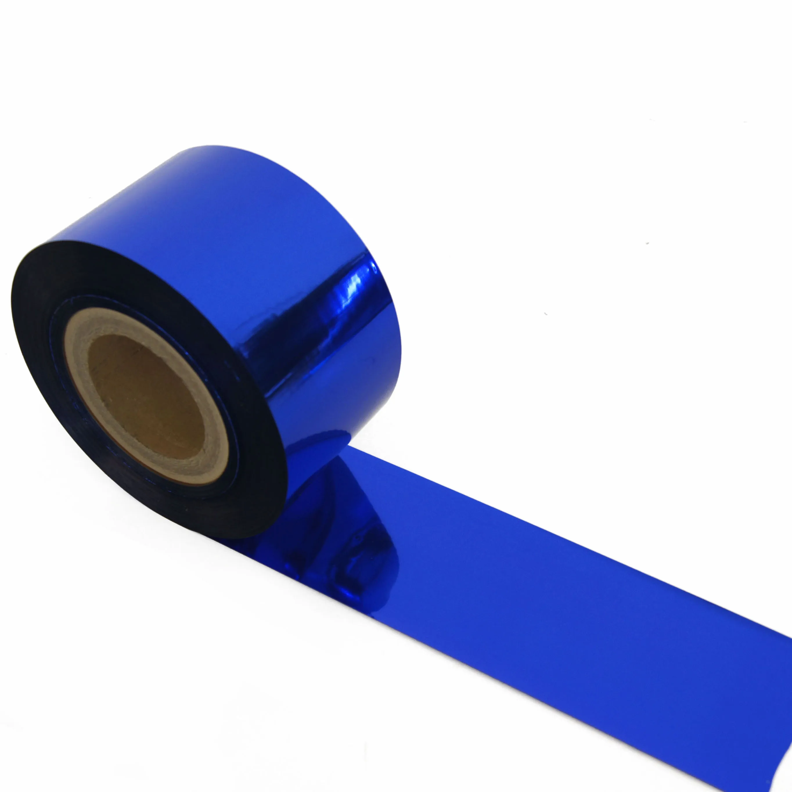 Shiny film  blue color Plastic PVC Film Metallized PVC blue Film