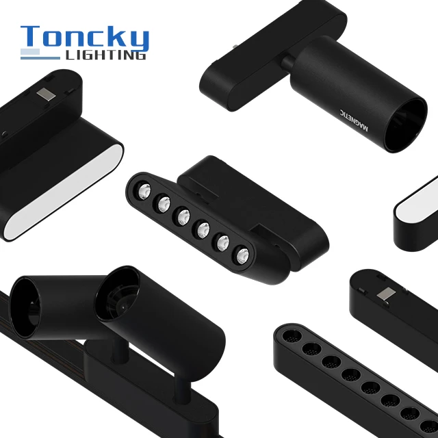 Hotel And Home Recessed Spot Light 5w 7w 9w 24w 350 Degree Rotation Black Double Anti-glare Led Downlight