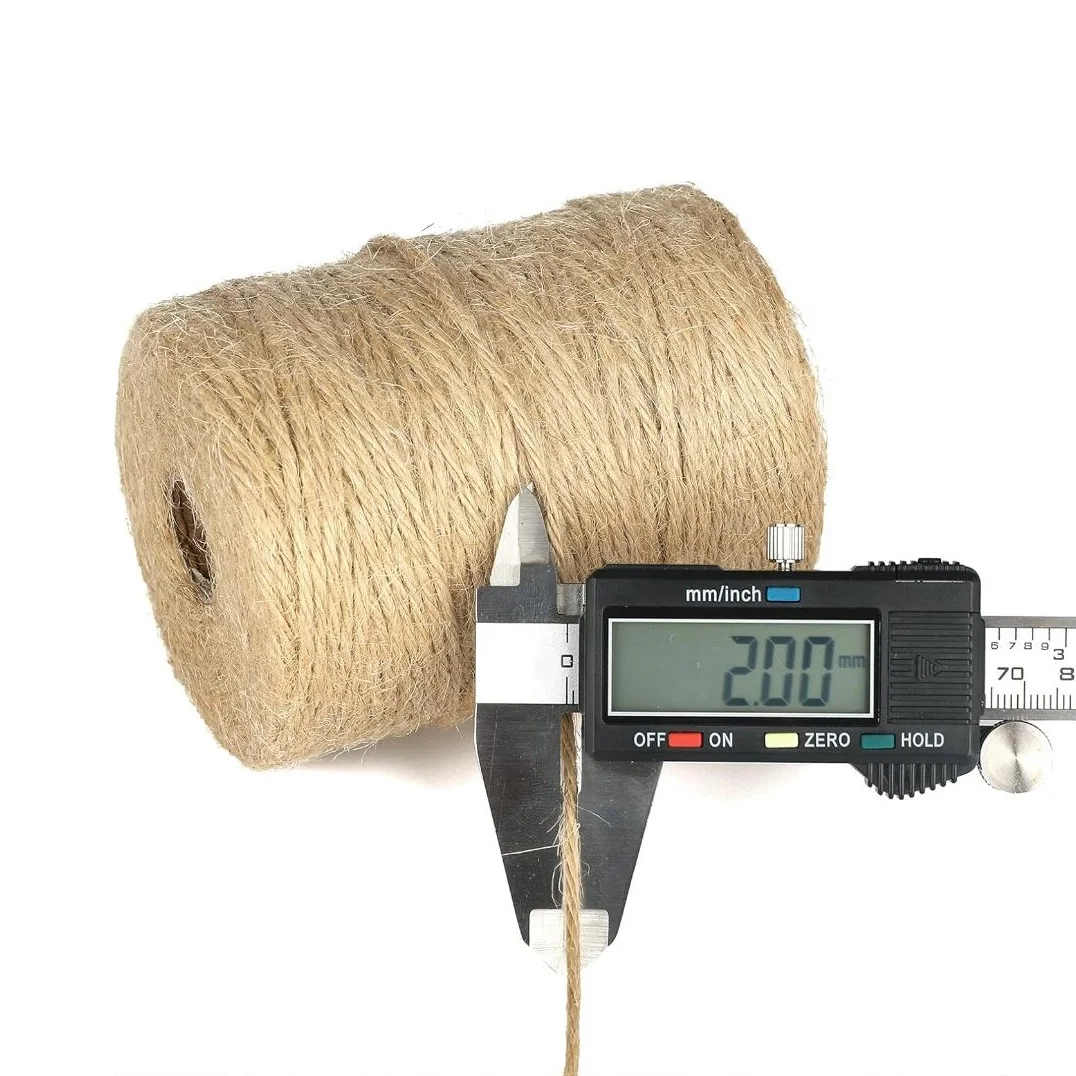 New Arrival Jute Yarn Twine Thread Cord String Hamp Juta Tow twisted straw packing agriculture use handicraft show Made in BD