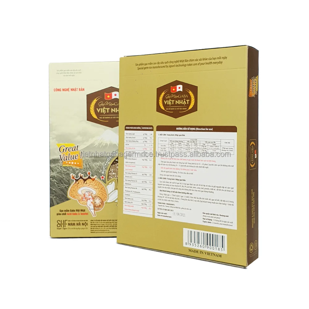New choice for health germ rice Viet Nhat Gaba from Viet Nam