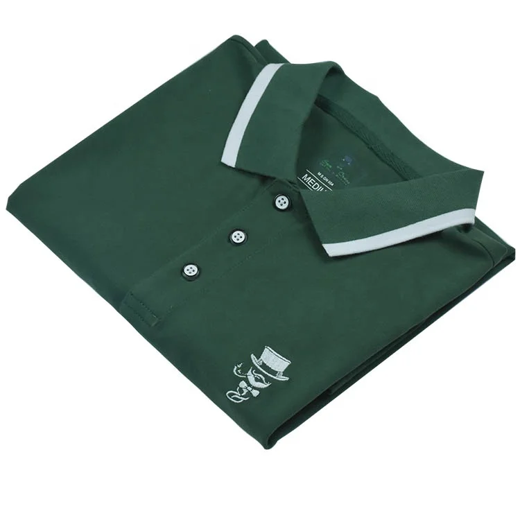 Wholesale High Quality Logo Embroidered Custom Made Polo Shirt