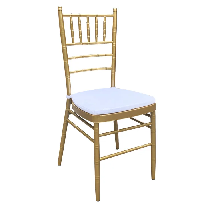 Foshan gold metal chiavari chair for wedding and event