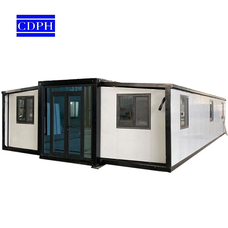Factory Direct Supply Expandable 2 Bedroom Container House Prefab Steel Modular Tiny Home Prefabricated Villa For Australia