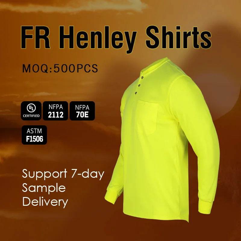 Огнестойкая огнеупорная одежда FRKNITEX FR Henley