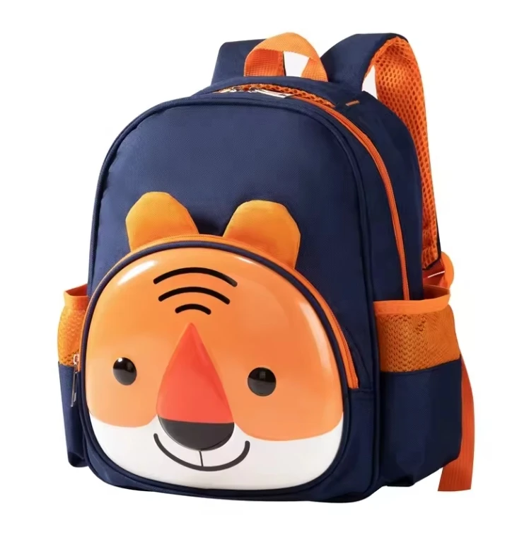 GM Factory 3D Embossed Animal Printed Fashion Cartoon Book Backpack Lovely School Bag for Primary Kids