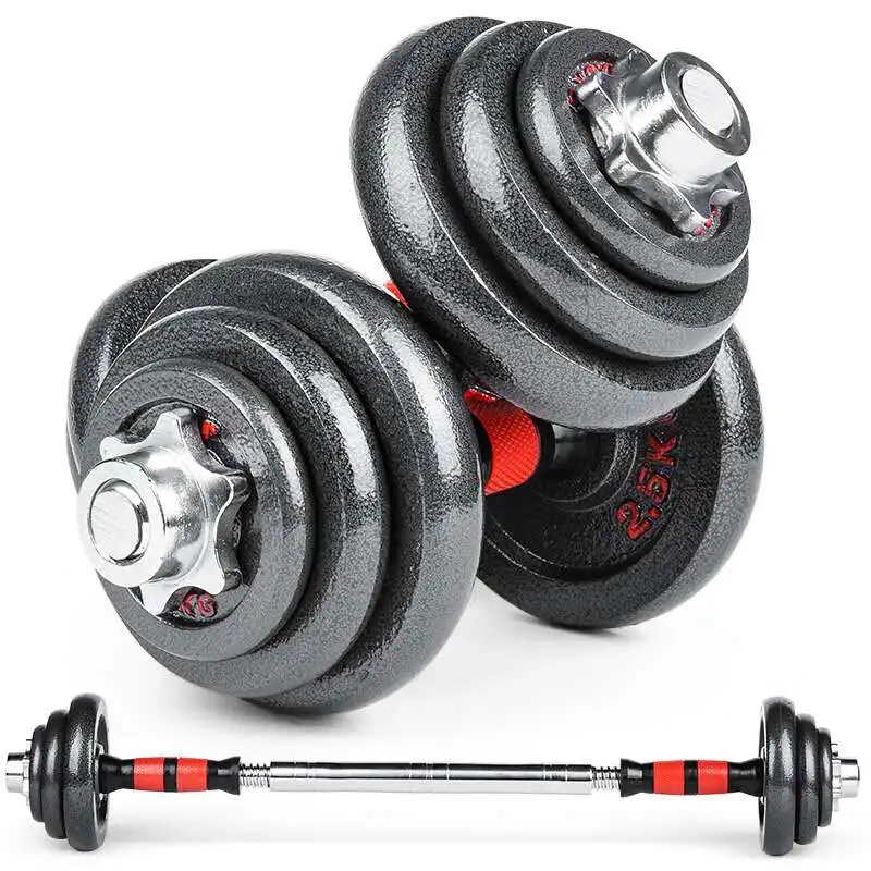 
50kg bench press with barbell and weights 