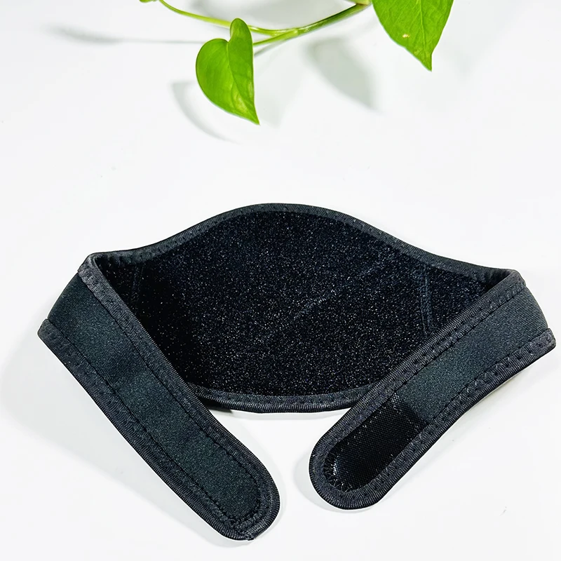 Problem Solving Products Manufacturers Wholesale Self-heating Neck Care Marin Magnetic Therapy Warm Belt Thickened Black Hot