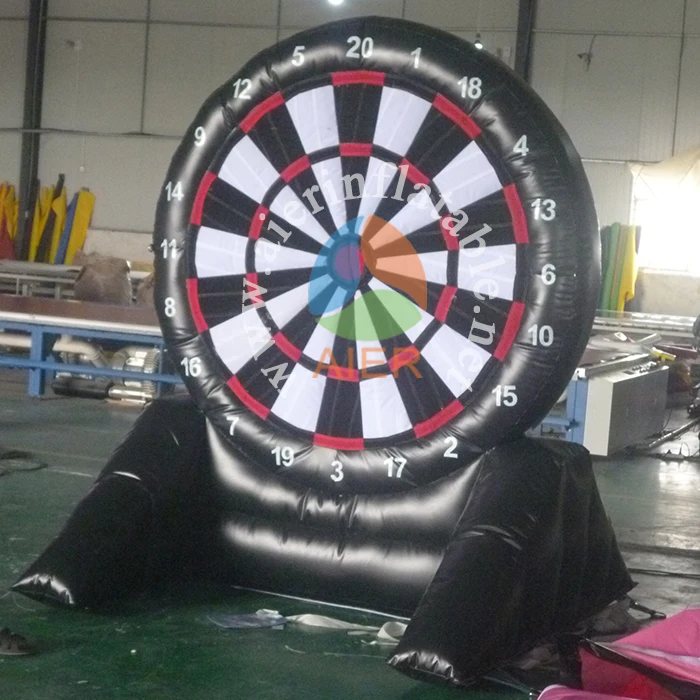 New inflatable sports game inflatable small black dart board shooting game carnival custom game for adults and children