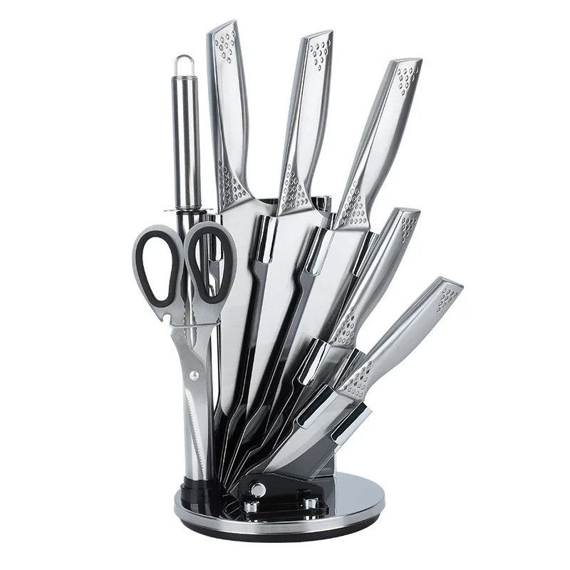 Набор кухонных ножей и сумок с логотипом на заказ 8 шт.