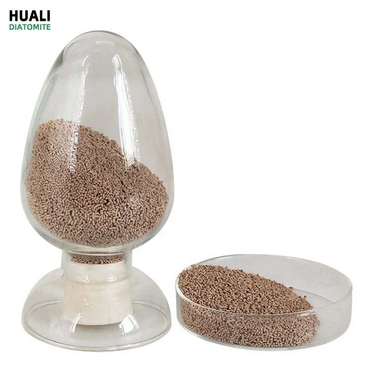 Гранулы диатомит нового типа с помощью новой технологии влажной грануляции могут использоваться для удаления кислорода из-за поглощения