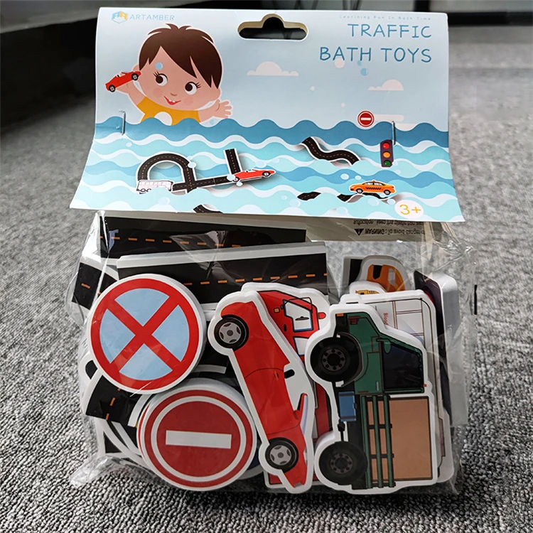 
Factory customization eva foam educational toys puzzlebaby bathroom toys in bath 