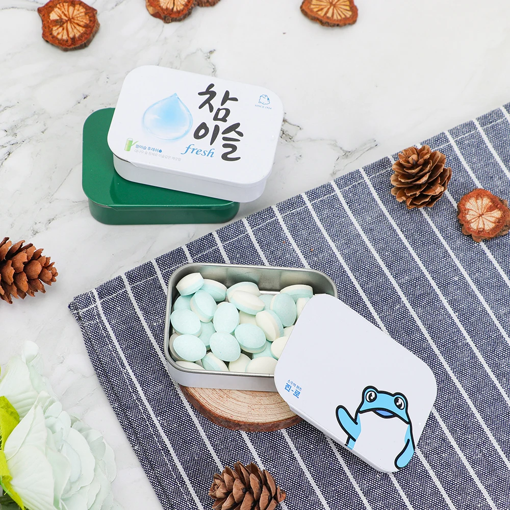 Hot sale Food Grade Rectangular Tin Boxs Mints