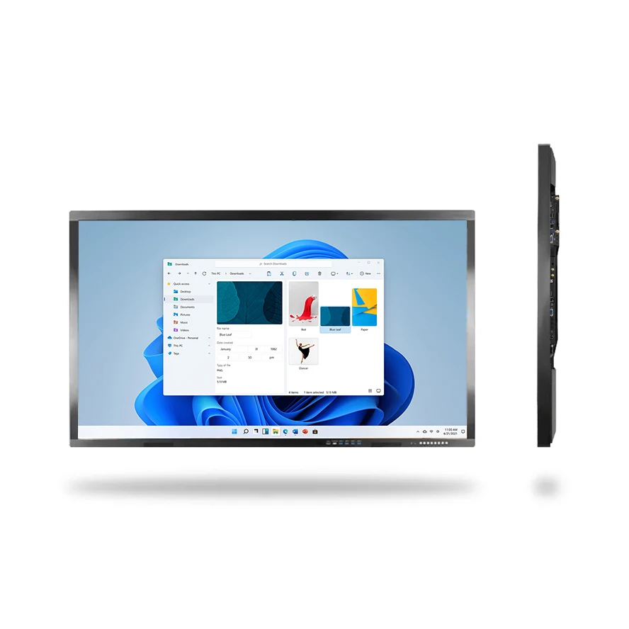 65 75 86 дюймов Конференция умный сенсорный экран интерактивный плоский дисплей интерактивная доска для классной комнаты совещаний