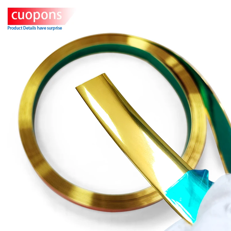 Toco Furniture Pvc Flexible Molding Trim Decorative Strip Chrome Self Adhesive Pvc Plastic Wall Gap Edge Trim Strips