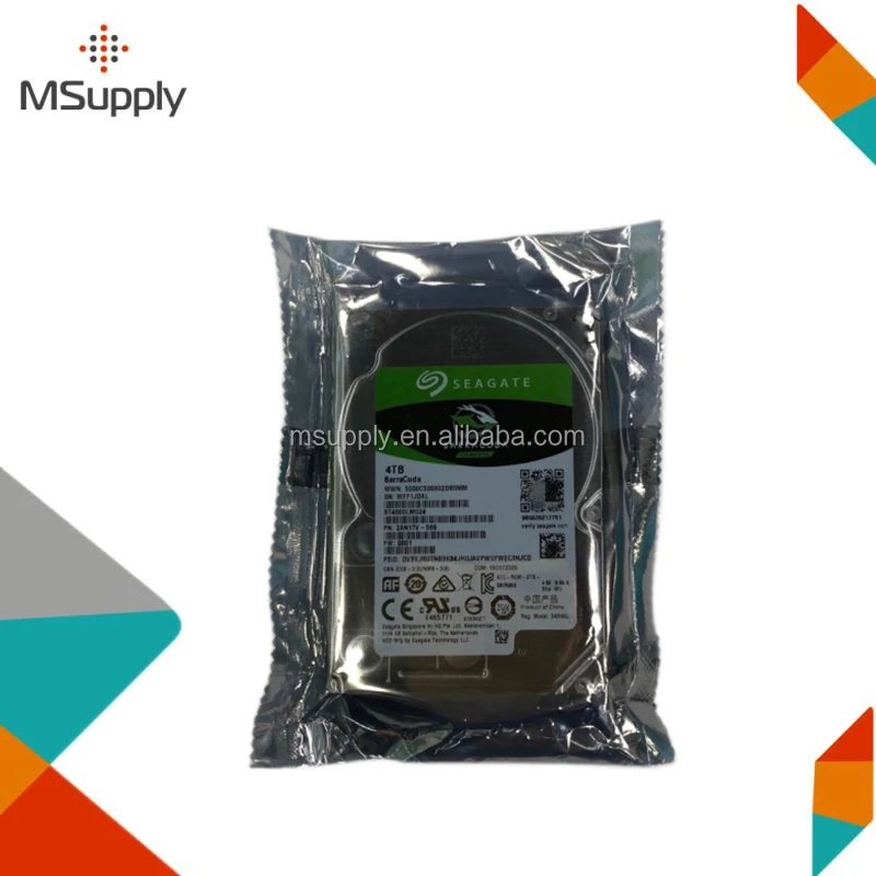 ST4000LM024 4TB Barracuda Sata 6GB/s 128MB 5400RPM Cache 2.5-Inch 15mm Internal Hard Drive