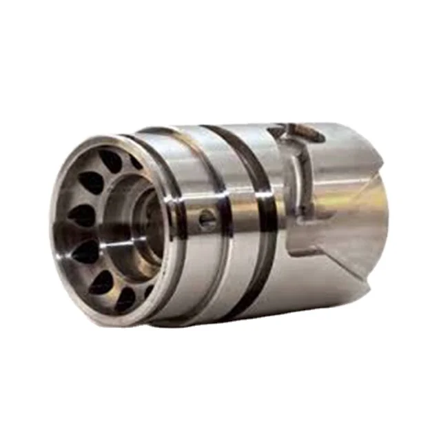 Custom Dongguan CNC manufacturing brass extension shaft hexagonal coupling coupling motor connector brass part