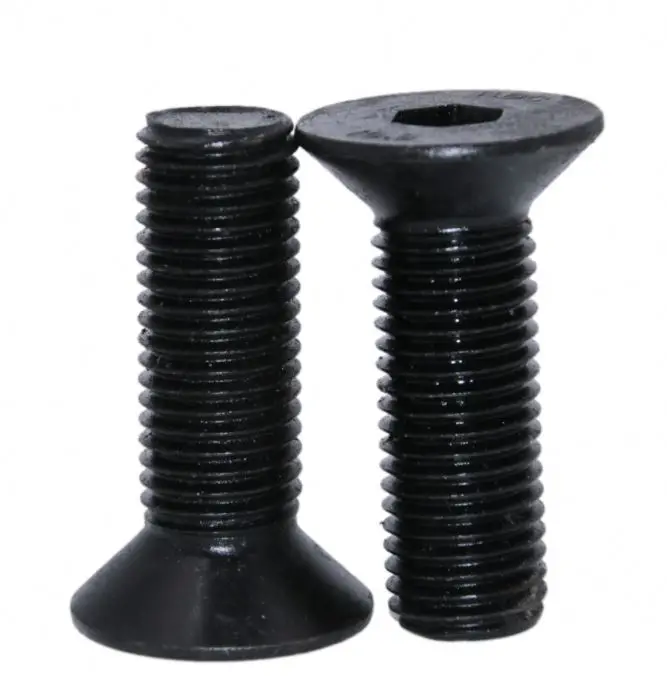 Low price sales Black Oxide Carbon steel Full thread round socket head cap bolts